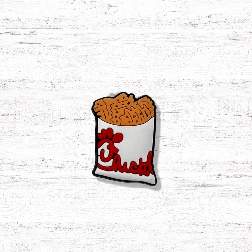 👟(6/$15) New Chickfila Shoe Charms for Crocs Croc Charms! Foodie Charm